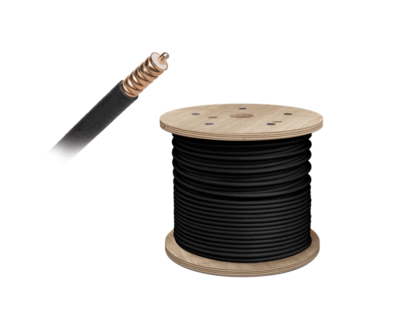 ½ in. coaxial cable