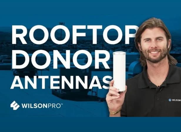 Cell Phone Amplifier Systems – Rooftop Donor Antennas