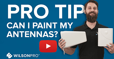 Painting Signal Amplifier Antennas